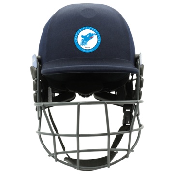 Cobham CC - Forma Cricket Helmet - Little Master - Titanium Grill - Navy